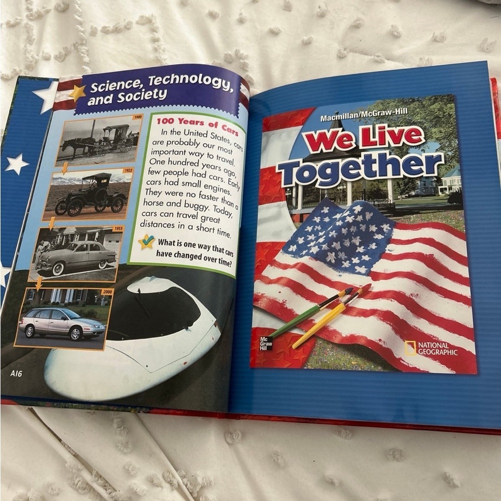 We live together grade 2 social studies McGraw hill homeschool history book